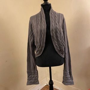 NWOT Torrid Cable Cardigan in Gray